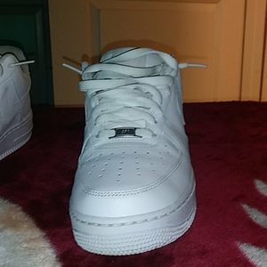 Nike air force 1 all white, size 9.5